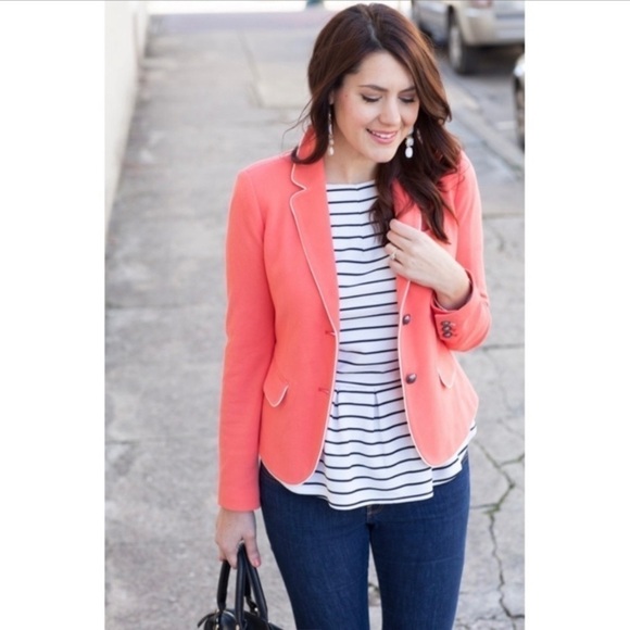 Gap Academy Blazer Fire Coral NWT - Picture 1 of 14
